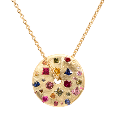 Harlequin Spinner Necklace - 12070